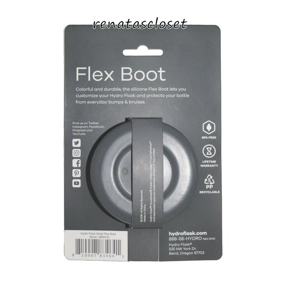 Hydro Flask Small Stone Flex Boot for 12-24 oz. Bottles NWT/NIP - Picture 6 of 8